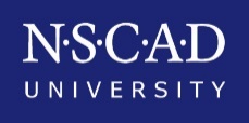 NSCAD University logo –  purple block with “NSCAD University” written in white text
